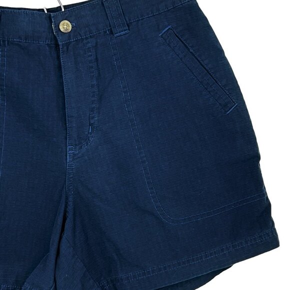 Columbia WOMEN'S SHORTS 5" INSEAM COTTON NAVY BLUE SIZE‎ 6 - Picture 3 of 11